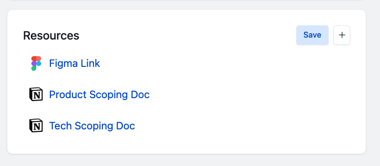 Feature Reach Section Example